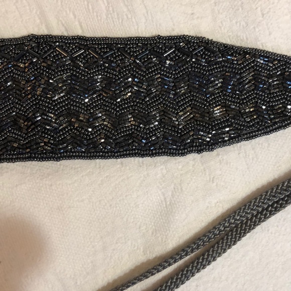 Christian Dior beaded belt with rope ties - Picture 2 of 10